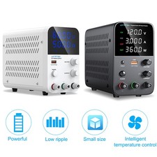 Adjustable Regulated Variable DC Bench Power Supply Digital Lab Workshop PSU Too