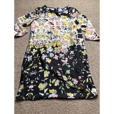 Women s Size 10 MNG Collection Floral Long Sleeve Shift Dress
