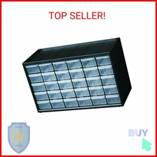 Flambeau 6576NC Parts Storage Drawer, Hardware and Craft Cabinet with 30 Drawers