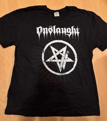 ONSLAUGHT - Chaos Is King T-Shirt XL NEU