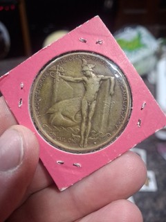 1915 Panama Pacific International Expo PAN PAC Canal 1.5" Commemorative Medal