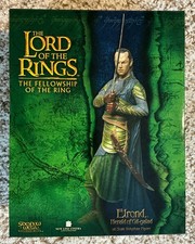 Statue en polystone Weta Seigneur des Anneaux Elrond, Héraut de Gil Galad Sideshow