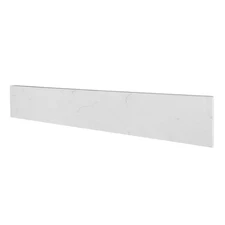 21.25 In. W Quartz Vanity Sidesplash in Carrara White / Polish