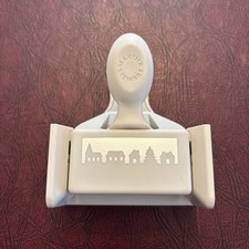 Martha Stewart Frosty Village Edge Punch Christmas Winter