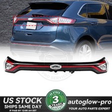 Rear LED Center Tail Light Reflector Panel HT4Z-13A565-G For Ford Edge 2015-2018