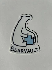 BearVault Sticker Decal – Camping Hiking Backpacking Bear Canister Gear Logo