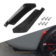 2PCS Car Rear Bumper Diffuser Spoilers, Front Bumper Guard, Anti-Collision