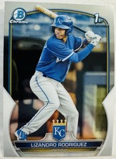 2023 Bowman #BCP-47 Lizandro Rodriguez Chrome Prospects Kansas City Royals