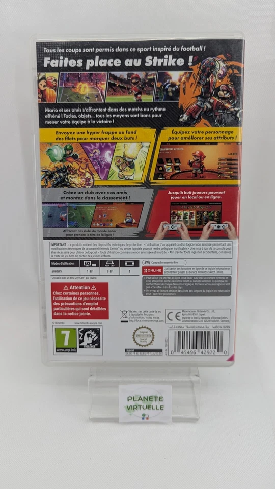 MARIO STRIKERS BATTLE LEAGUE FOOTBALL SWITCH FR OCCASION (EN/FR/DE/ES/IT/PT), photo 2 sur 5