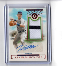 2024 Panini Boys of Summer Kevin Mcgonigle Autograph PATCH #'d 7/49 TIGERS RC