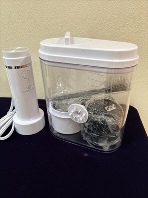 Wolfgang Puck 3-in-1 Electric Power Spiralizer With 3 Blades White New No Box