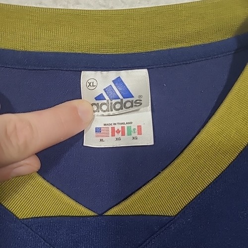 Camiseta Adidas manga corta para hombre XL azul - Imagen 3 de 11