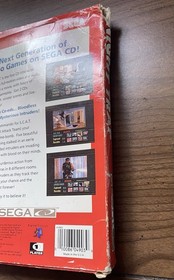 Night Trap (Sega CD) Red Box Variant CIB w/ Manual 2 Discs Near Mint  Reg Card