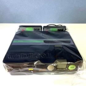 SHARP Twin Famicom Console System AN-505BK Black [Maintained Belt Replaced]