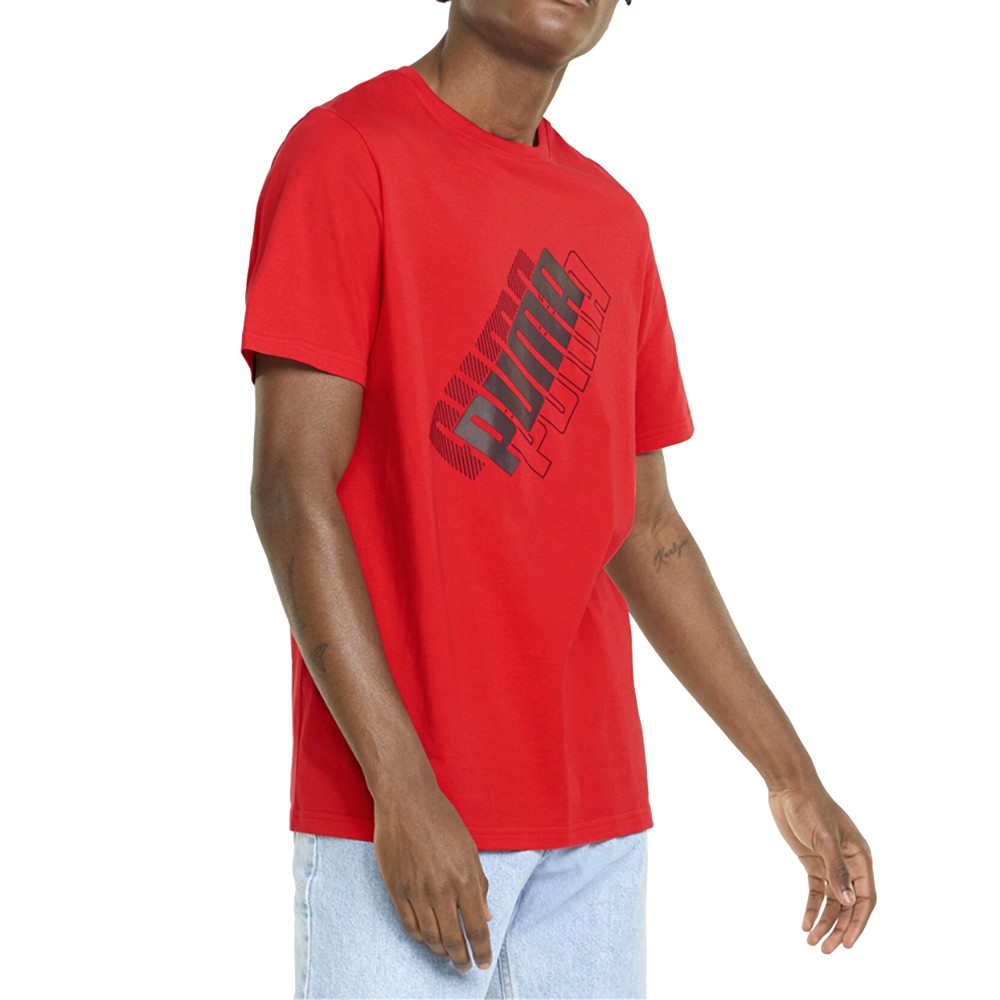 Мужская футболка с круглым вырезом и коротким рукавом с логотипом PUMA Power размер M Повседневные спортивные штаны 2090₽