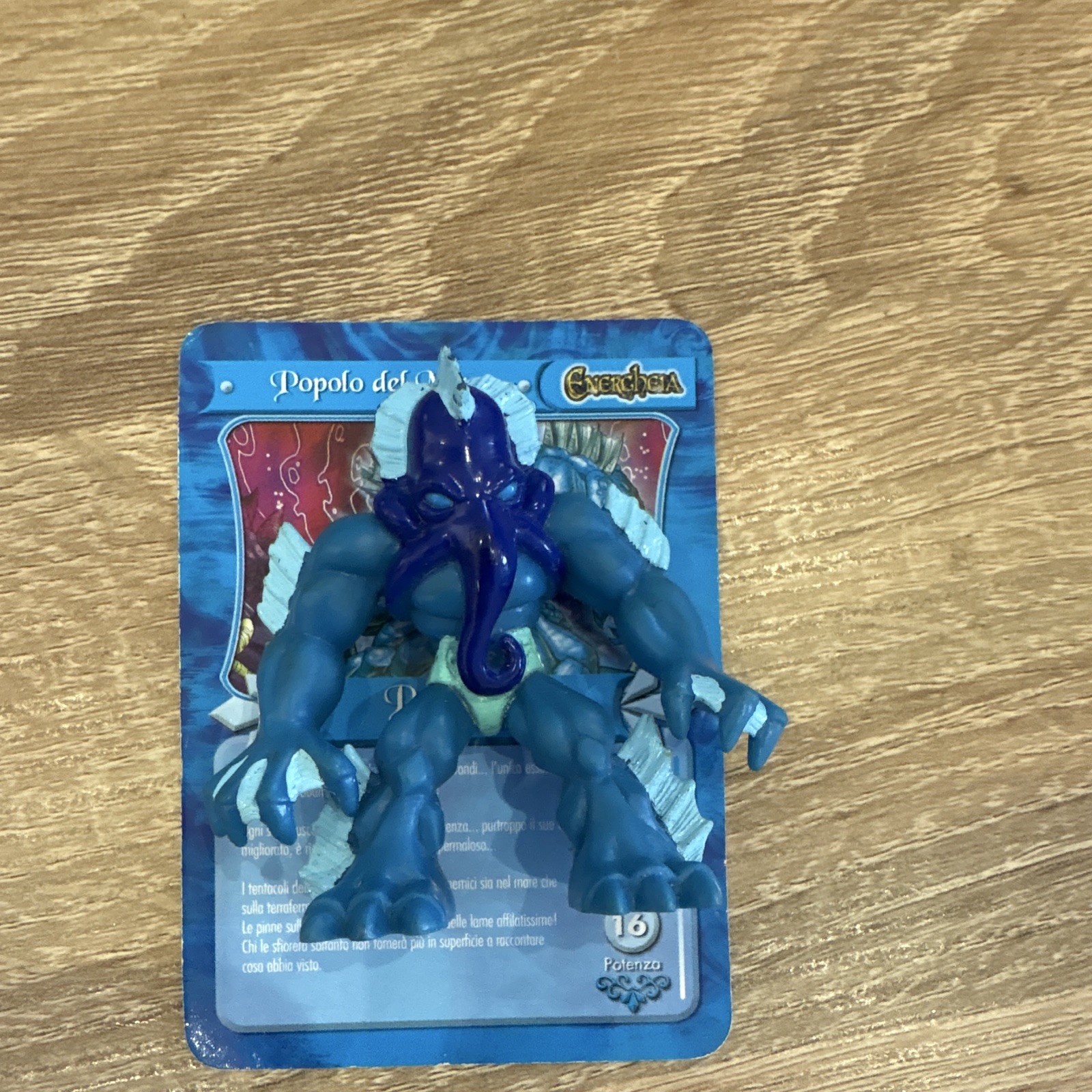 Giochi Preziosi Gormiti Poivrons Signore del Mare action figure con carta