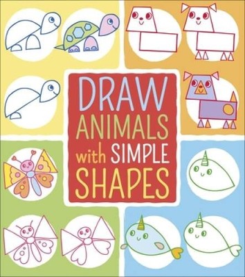 Draw Animals with Simple Shapes - Paperback By Moon, Jo - GOOD