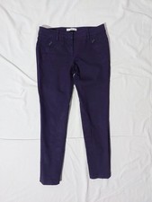 Prada Womens Purple Zip Pants Size 40