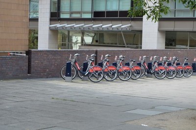 Foto 6x4 Santander Fahrradverleih Westminster c2016