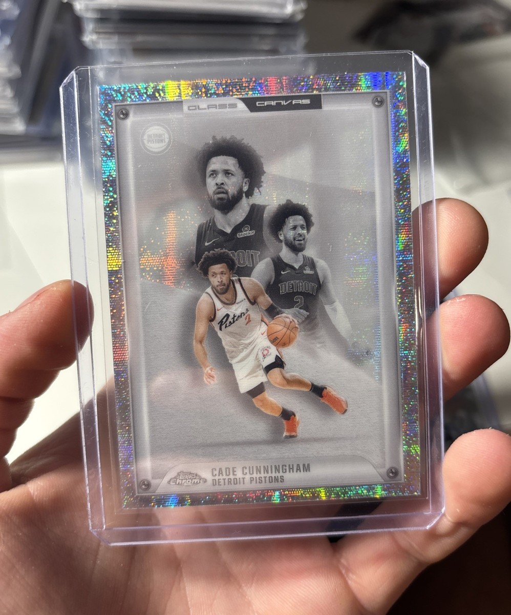 2025-26 Topps Chrome Cade Cunningham Glass Canvas SSP CASE HIT #GC