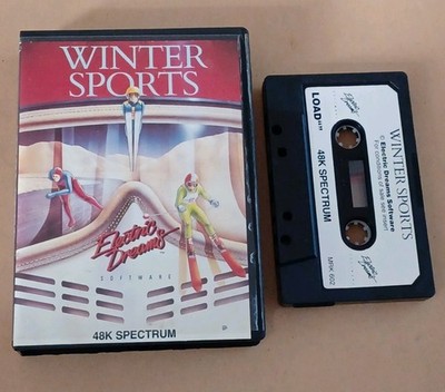 Winter Sports - Sinclair ZX Spectrum 48K Spiel - Electric Dreams sehr guter Zustand 