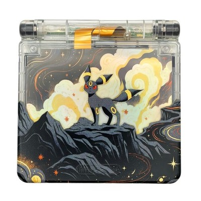 Nintendo Game Boy Advance SP 2026 IPS V5 Screen Umbreon Edition USBC Charging