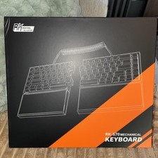 RK ROYAL KLUDGE RKS70 Wireless Gaming Keyboard, Split Bluetooth/2.4G/Wired RG