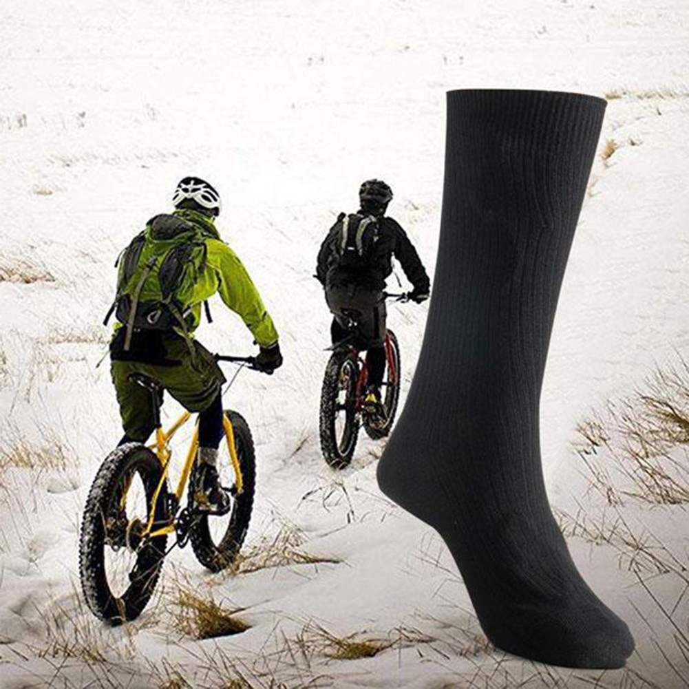 Electric Warming Socks Comfortable Cotton Stretchable 21 To 30cm Thermal Electri