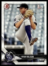 2018 Bowman Draft Ryan Rolison Colorado Rockies #BD-64