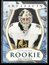 2023-24 Upper Deck Artifacts Jiri Patera Emerald RC /99 #230 Golden Knights
