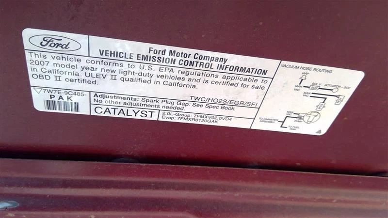 Driver Rear Side Door Electric Window Side Moulding Holes Fits 01-07 Ford Focus - Image 2 of 2