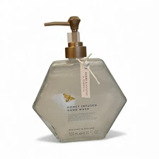 Asquith & Somerset Honey Infused Hand Wash 16.9 oz – Glass Bottle – Moisturizing
