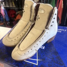 Riedell 1375 Elite Gold S Figure Skate Boot Sz 5