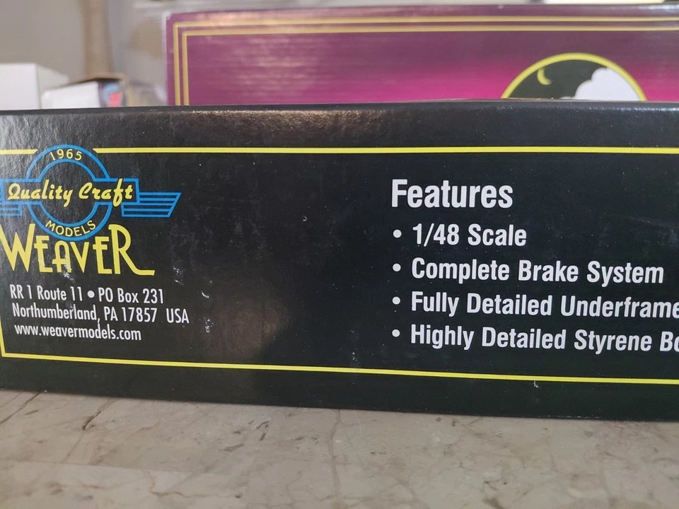 Weaver 3 Rail Erie Railroad 3 Bay Offset Coal Hopper Car NIB Road # 38000 - Image 3 of 4