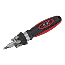 Performance Tool 20149 Ratcheting Screwdriver Wilmar  with Ergonomic Handle