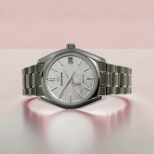 2026 NEW Grand Seiko Spring Pink Dial 40mm Automatic Men's Watch SBGA413