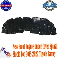 New Front Engine Under Cover Splash Shield For 2018-2022 Toyota Camry