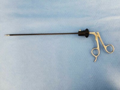 ELMED 52505-63SM3 Laparoscopic Needle Holder Right Curve 5mm x 33cm Endoscopy 
