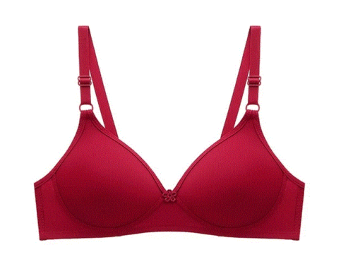Bras for Women's, Loopsun Women's Bra Solid Wire Free Underwear One-Piece Bra - Picture 11 of 12