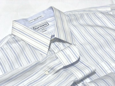 paul fredrick white dress shirts