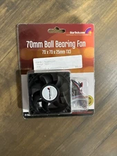 Startech Replacement 70mm TX3 Dual Ball Bearing CPU Cooler Fan NIB
