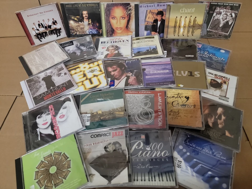 Lot of 100 Assorted CDs MIX ALL Genres Artwork+Case RANDOM BUNDLE Wholesale Bulk - Image 3 of 4