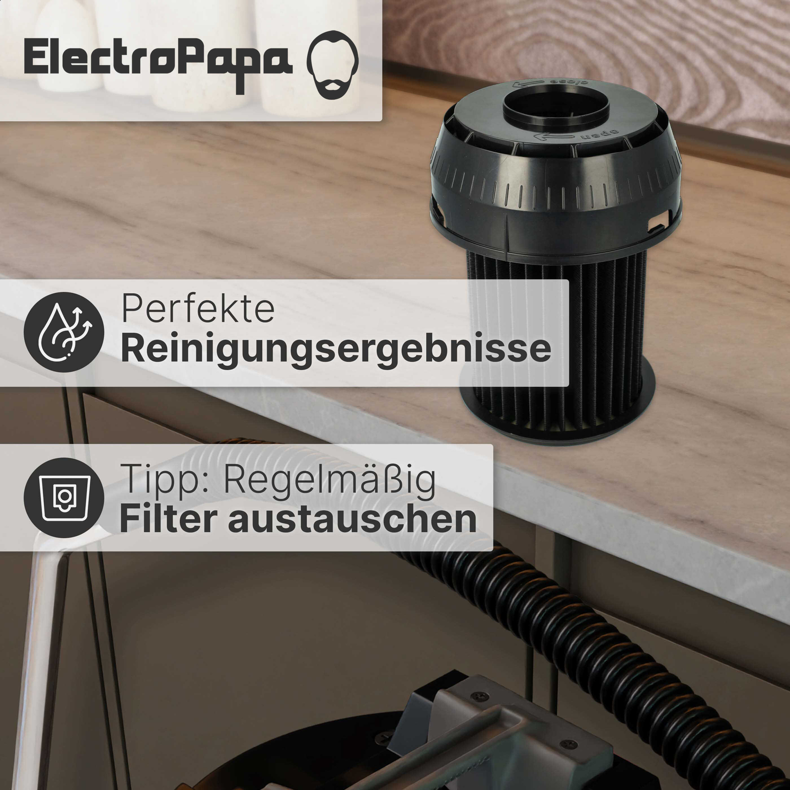 HEPA-Filter BBZ155HF Für Siemens/Bosch Staubsauger (BGS6/VSX6 Serie) - Alternative Zu 00570324