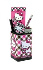 Image of Hello Kitty Stationery Kit with 5 Pieces and Holder