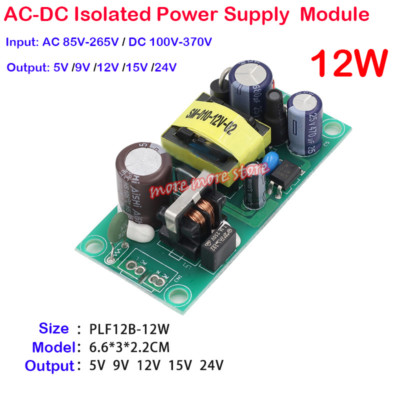 AC-DC 110V 220V to5V 9V 12V 15V 24V Buck Step Down Converter Power Supply Switch