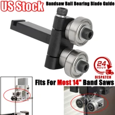Upper or Lower Bandsaw Ball Bearing Blade Guide Fits For Most 14" Band Saws