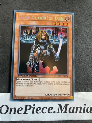 Yu-gi-oh! Warrior Lady D.D. SGX1-FRE04 Secret Rare | eBay