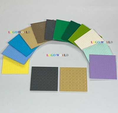 Lego 16x16 (5''x5'') Studded Rigid Plates 91405- You Pick The Color & Quantity