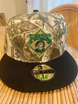 Pittsburgh Pirates Rivers RealTree Camo Bklyncap Fitted Hat