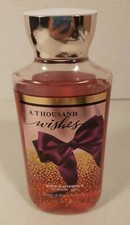 Bath  Body Works A Thousand Wishes Shea Vitamin E Shower Gel 10 oz.
